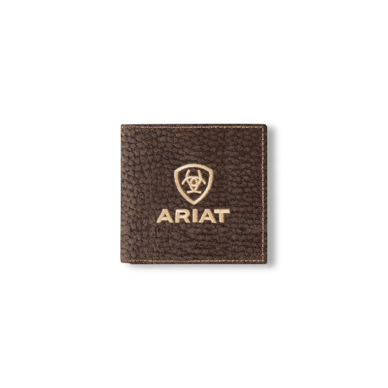 Backpack for school essentials-Ariat Bull Hide Bifold Wallet