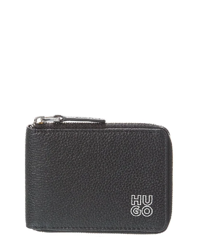 Wallets with fine leather-Hugo Boss Subway Wallet