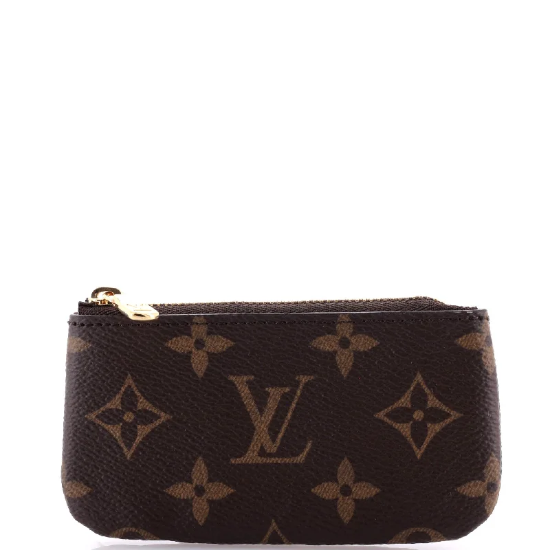 Wallets with luxury pockets-Key Pouch Monogram Empreinte Leather