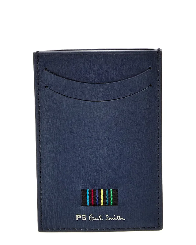 Wallets with tight flaps-PS Paul Smith Leather Card Holder