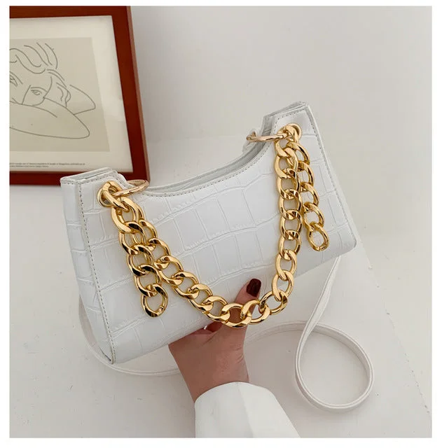 White 3 shoulder bag