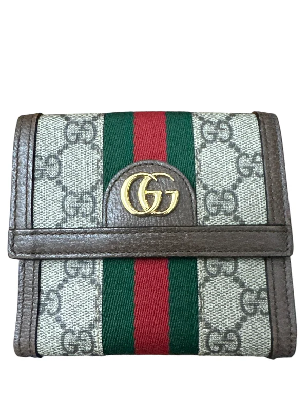 Backpack for lagoon trips-Wallet Luxury Designer By Gucci, Size: Medium