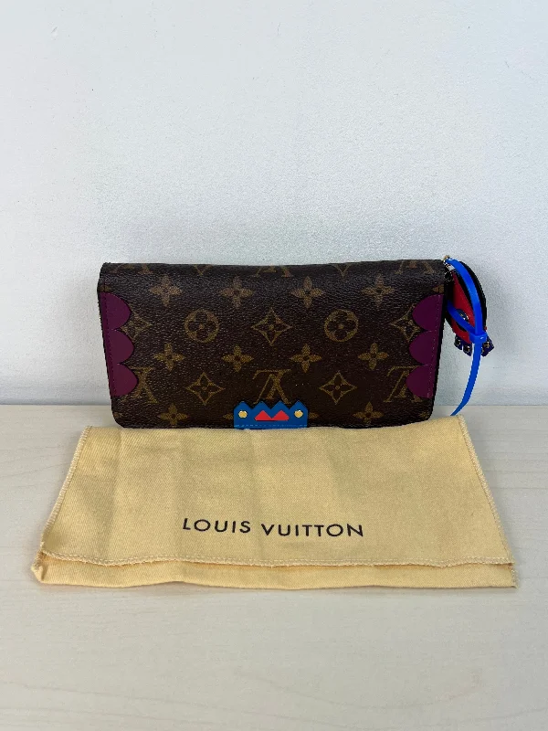 Backpack for winter trips-Wallet Luxury Designer By Louis Vuitton, Size: Large