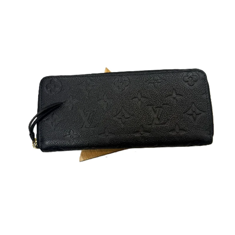 Backpack for airline travel-Wallet Luxury Designer By Louis Vuitton, Size: Medium