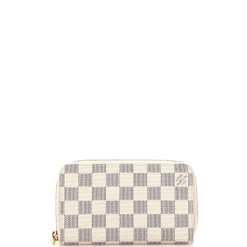 Wallets with rich pockets-Zippy Compact Wallet Damier