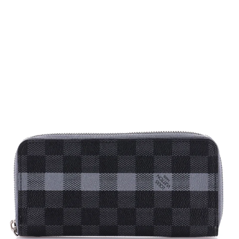 Wallets for fast access-Zippy Wallet Damier Graphite Vertical