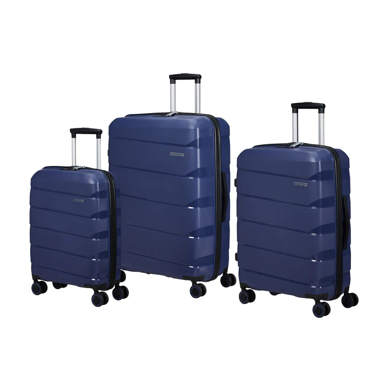 Travel suitcase for nature trips-American Tourister Air Move 3-Piece Spinner Luggage Set