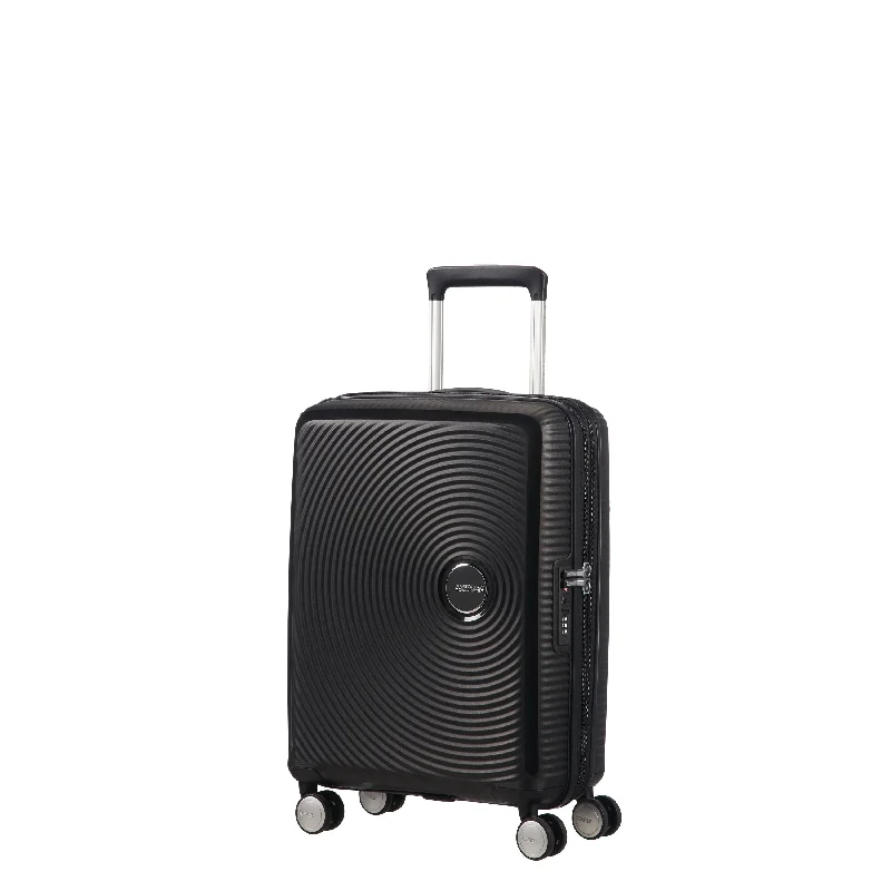 Suitcase with mesh compartments-American Tourister Curio Spinner Carry-On