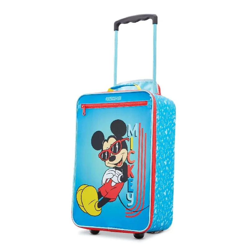 Suitcase for city vacations-American Tourister Disney Kids Upright Carry-On - Mickey