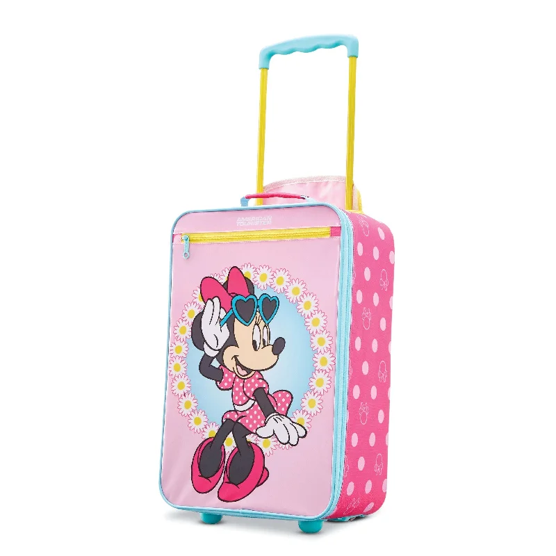 Small suitcase for girls-American Tourister Disney Kids Upright Carry-On - Minnie