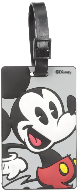 Affordable suitcase for men-American Tourister Mickey Mouse Luggage Tag