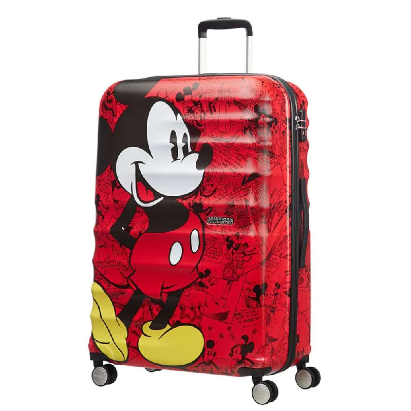 Suitcase for airplane carry-on-American Tourister Disney Wavebreaker Spinner Large