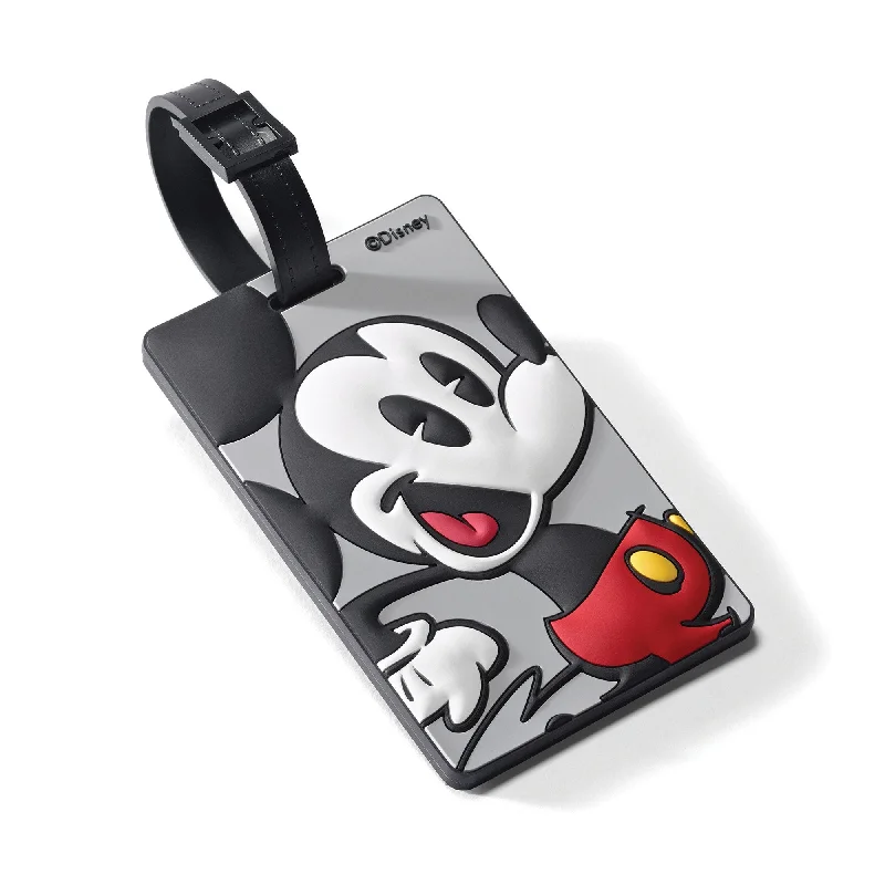 Suitcase for minimalist travelers-American Tourister Mickey Classic Luggage Tag