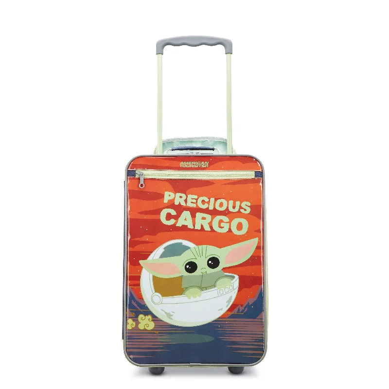 Compact suitcase for students-American Tourister Star Wars Kids 18" Upright Luggage - The Child