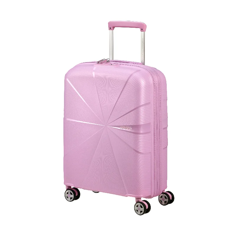 Travel suitcase with padded support-American Tourister Starvibe Spinner Carry-On 21.5"