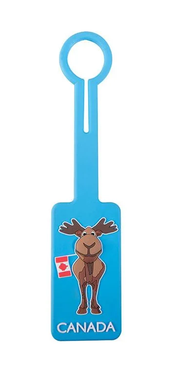 Large suitcase for family-Austin House Canada Luggage Tag