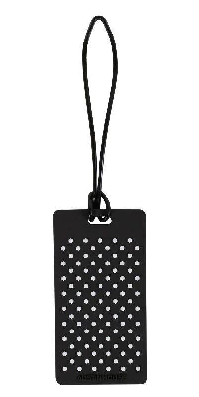 Suitcase for adventure seekers-Austin House Classic Luggage Tag - Dots