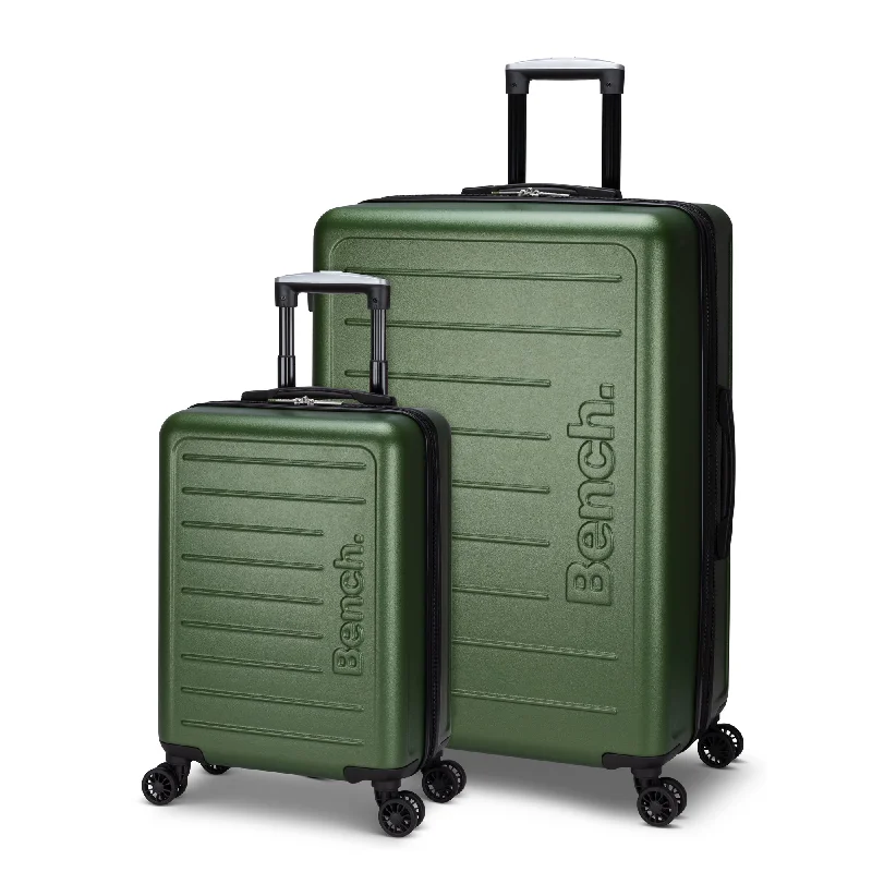 Suitcase for weekend getaways-Bench Erasmos 2-Piece Luggage Set (Carry-On & Large)