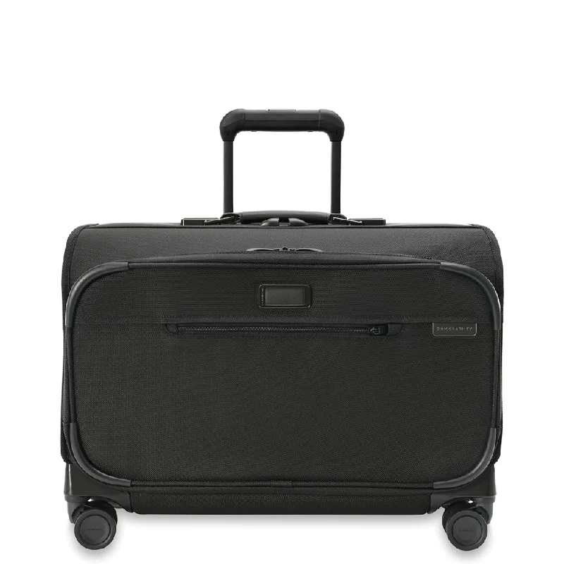 Stylish travel suitcase for teens-Briggs & Riley Baseline 21" Carry-On Wheeled Garment Spinner