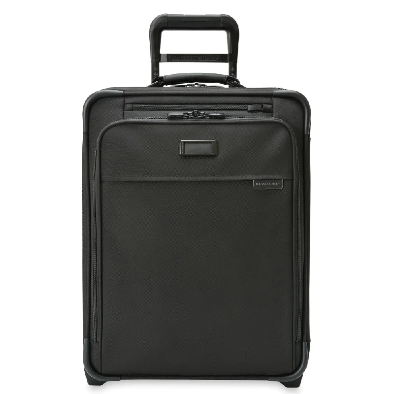 Suitcase with double grip-Briggs & Riley Baseline Global 21" 2-Wheel Expandable Carry-On