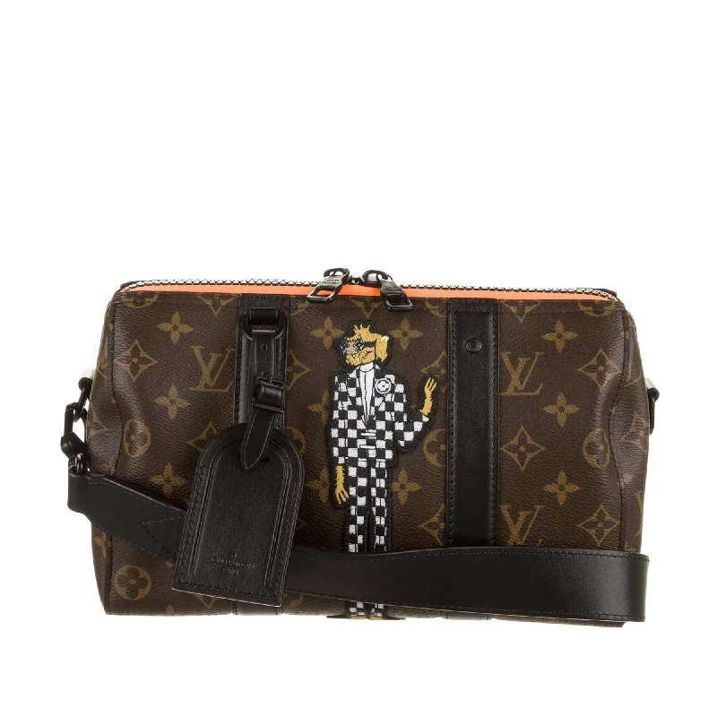 Handbag curbside option-Brown Louis Vuitton Monogram Zoom With Friends City Keepall Crossbody Bag