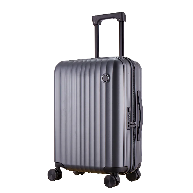 Retro suitcase-Claxton Zipper Spinner Hardshell Luggage 20" Carry-on