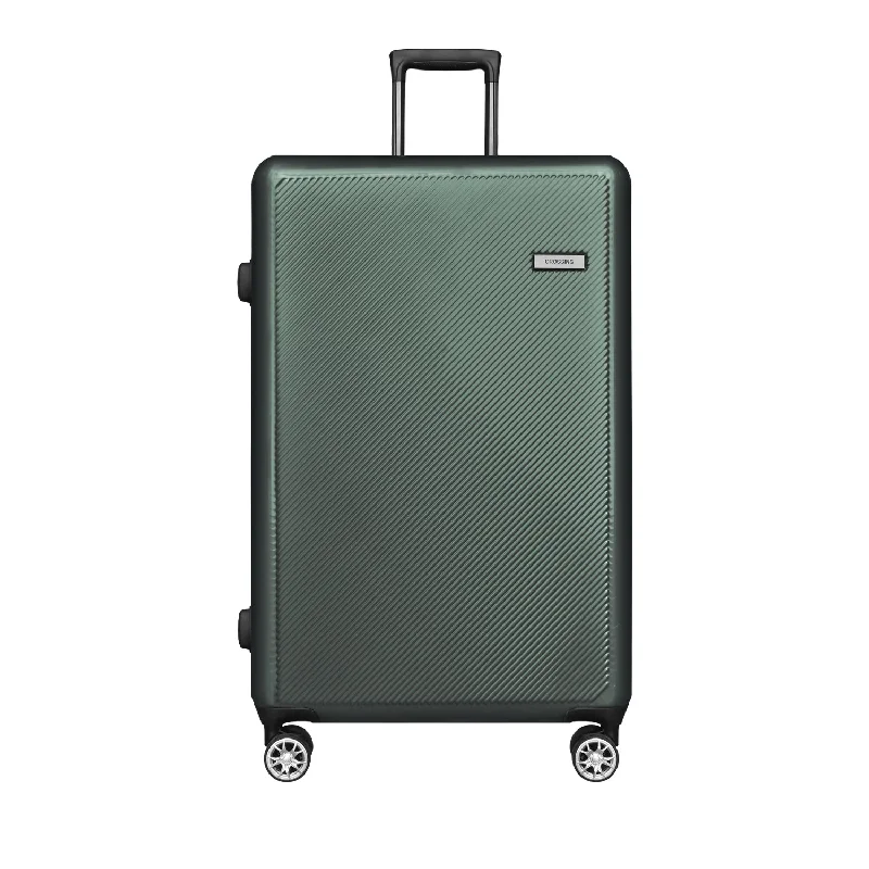 Suitcase for holiday trips-Crossing 084 Double Zipper Upright 28" Large Luggage