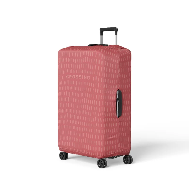 Waterproof travel suitcase-Crossing Stroke Series Luggage Cover M (23'-26')