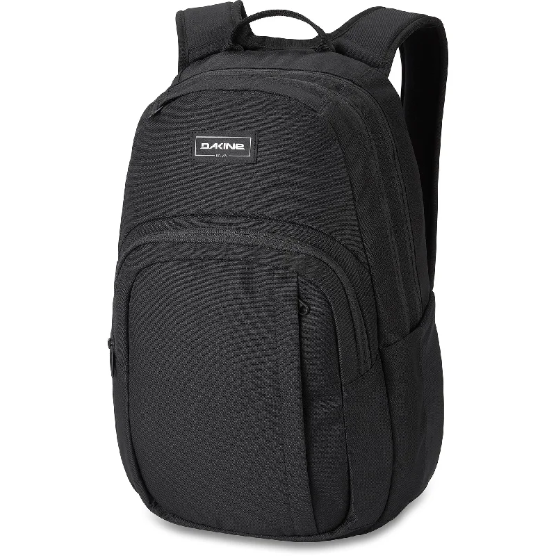 Backpacks for student athletes-Dakine Campus Backpack 25L - Black