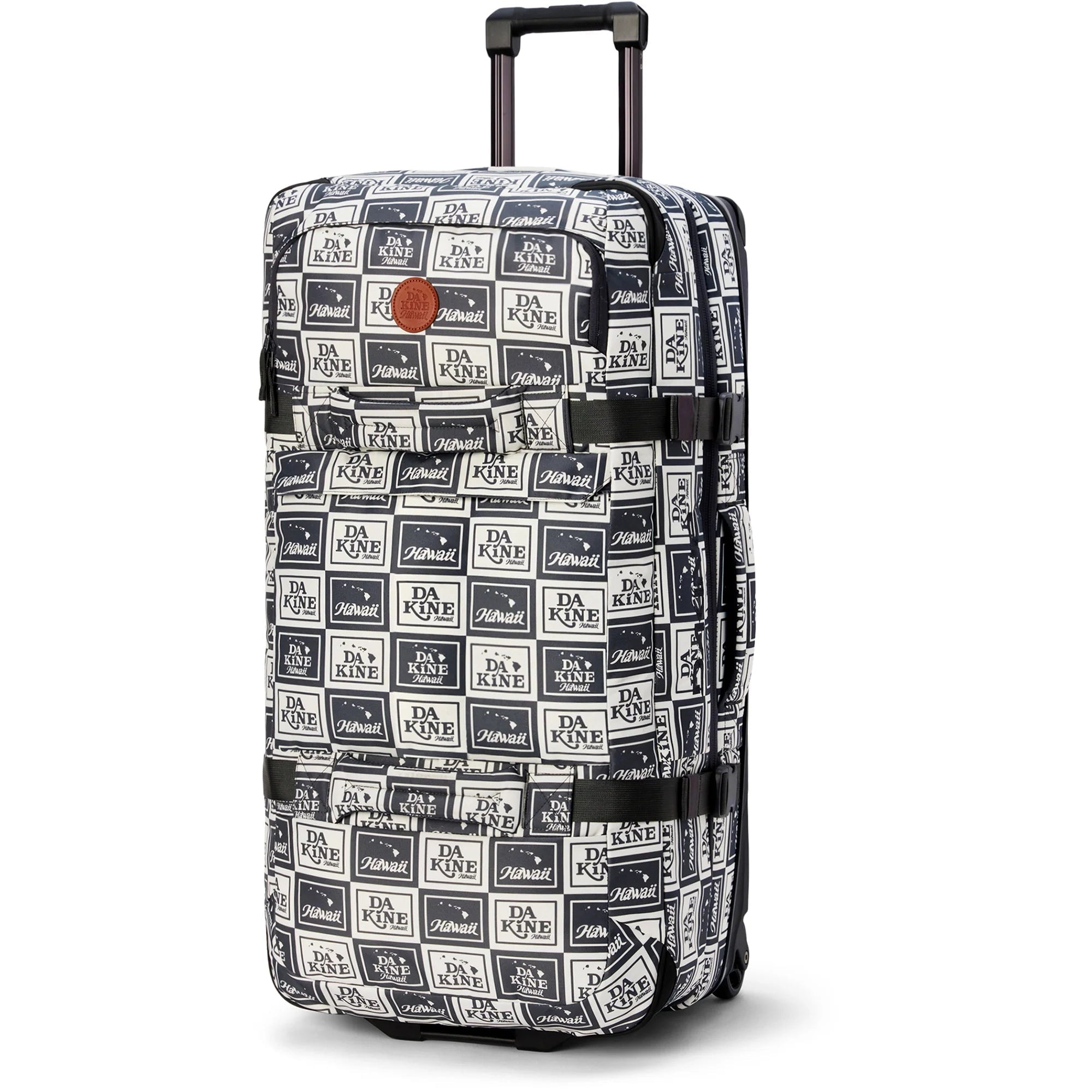 Durable suitcase-Dakine Split Roller 110L - Hawaii Asphalt Checker