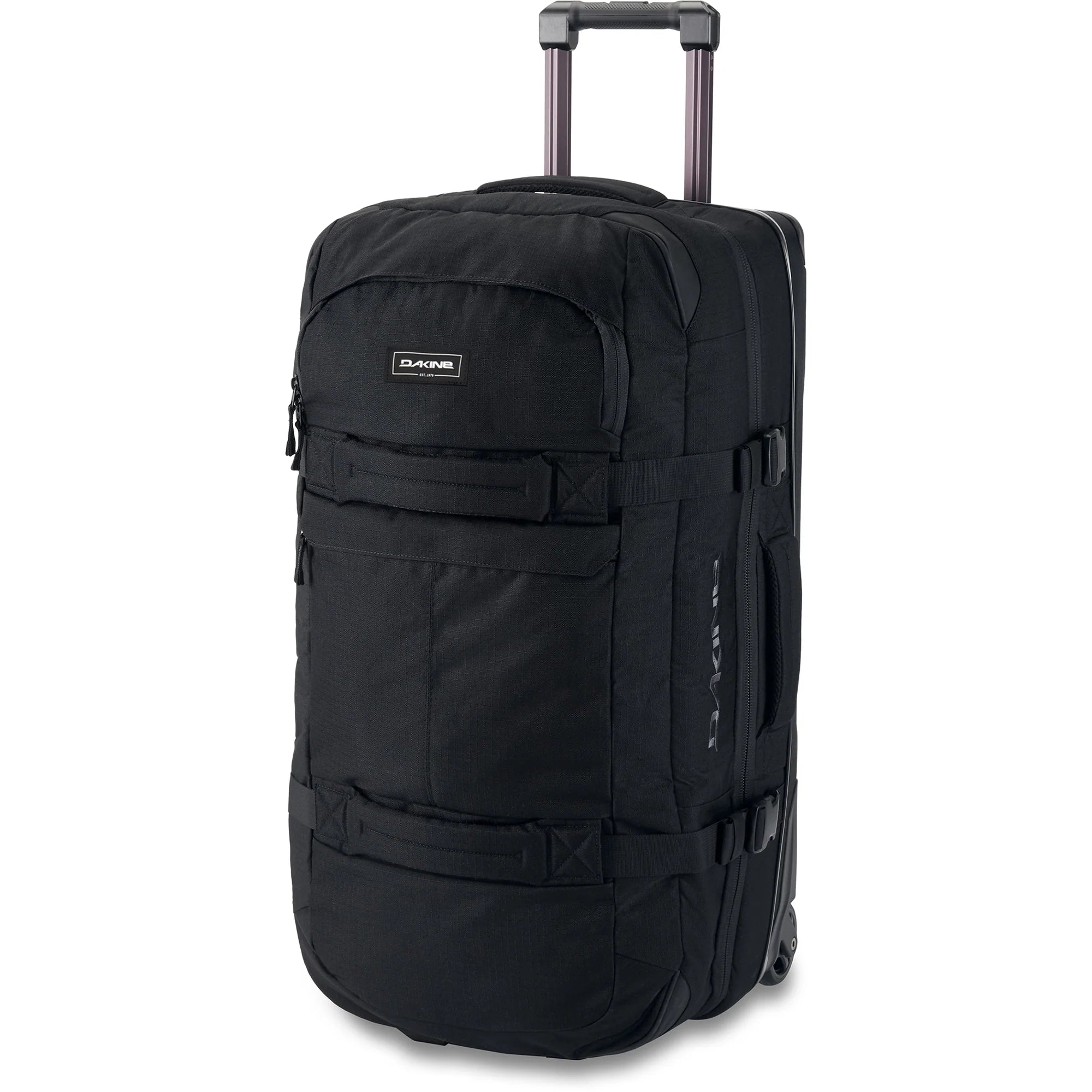 Anti-theft suitcase-Dakine Split Roller Bag 85L - Black