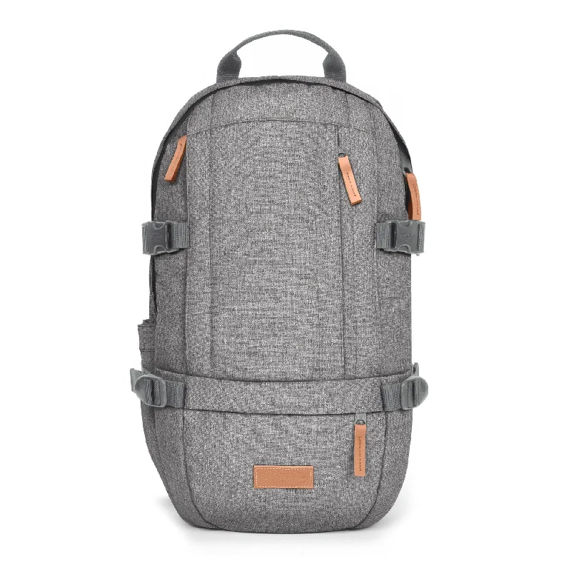 Backpacks with sturdy zippers-Eastpak Floid CS - Sunday Grey2