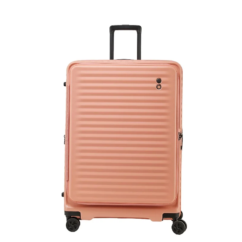 Anti-theft suitcase for girls-Echolac Celestra 28" Large Upright Luggage With Front Access Opening (SA)