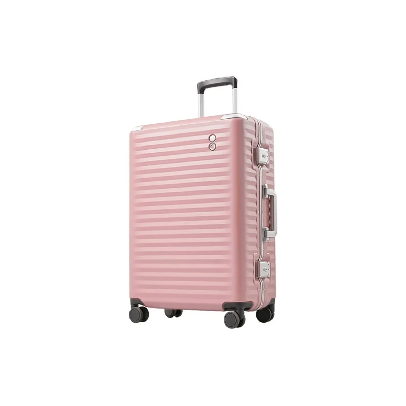 Durable suitcase for teens-Echolac Celestra Aluminium Frame 20" Carry On Luggage with Silent Spinner Wheels (SA)