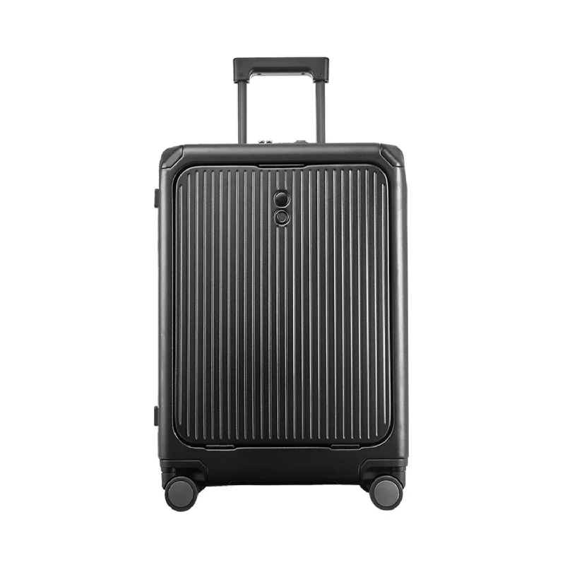 Suitcase with internal support-Echolac Shogun 20" Upright Luggage With Front Access Opening