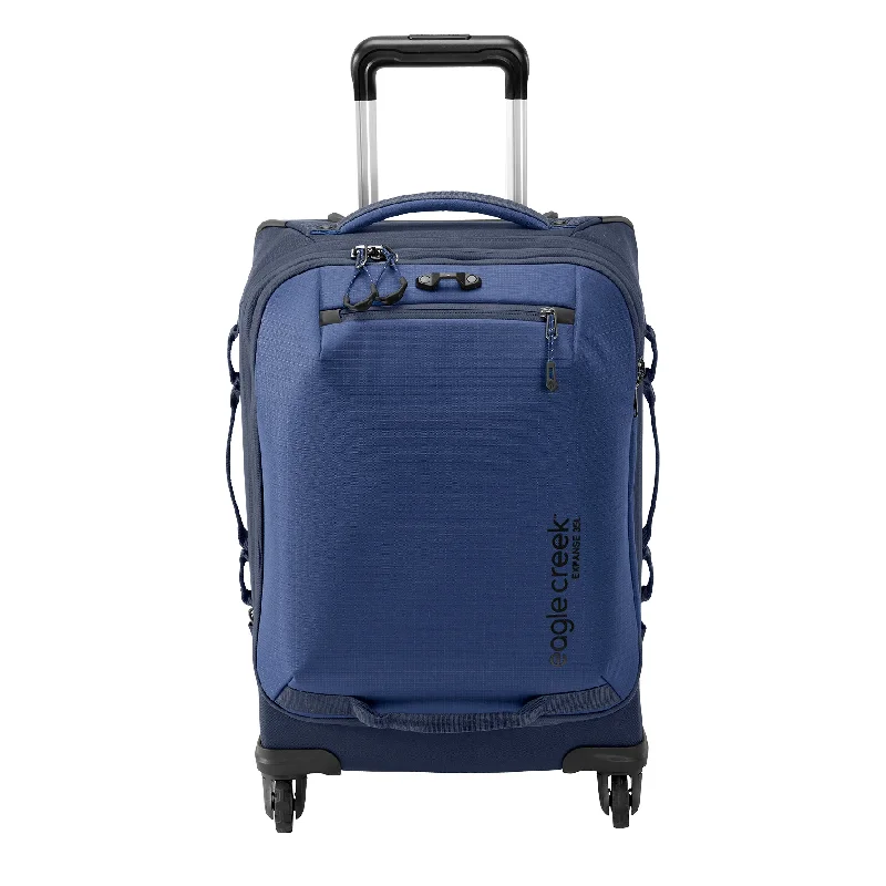 Durable suitcase for girls-EXPANSE 4-WHEEL 21.5" INTERNATIONAL CARRY ON LUGGAGE