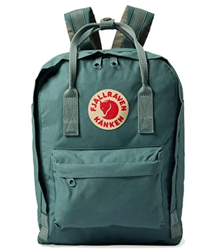 Backpacks with vintage style-Fjallraven - Kanken 13'' Laptop - FrOSt Green - OS