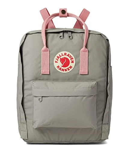 Backpacks with extra padding-Fjallraven - Kanken - Fog/Pink - OS