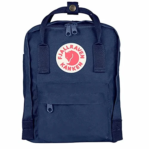 Backpacks with bright colors-Fjallraven - Kanken Mini Classic Backpack - Navy