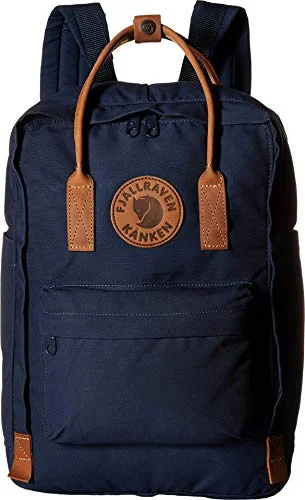 Backpacks for snowboarders-Fjallraven - Kanken 2 Laptop 15 - Navy