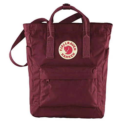 Backpacks for weekend getaways-Fjallraven - Kanken Totepack Backpack - Ox Red - 13"