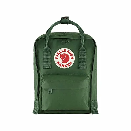 Backpacks with hydration system-Fjallraven - Unisex Kanken Mini Backpack - Spruce Green - Onesize