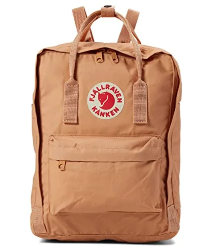 Backpacks with organizer pockets-Fjallraven - Kanken Backpack - Peach Sand, Orange