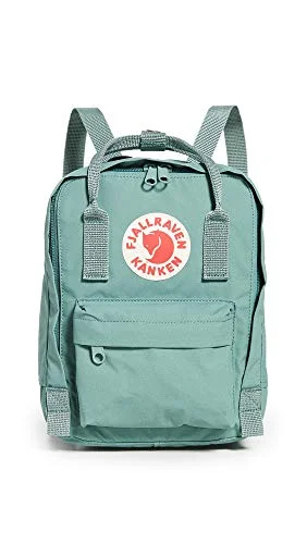 Backpacks for overnight trips-Fjallraven - Kanken Mini Backpack - Frost Green