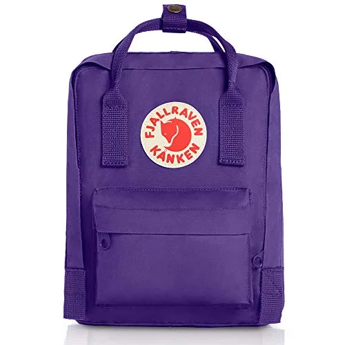 Backpacks with reflective strips-Fjallraven - Kanken Mini Backpack - Purple