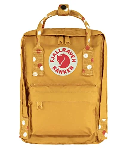 Backpacks with stylish designs-Fjallraven - Mini Kanken Backpack - Ochre/Confetti - Yellow