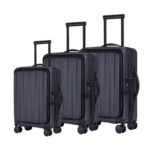 Stylish suitcase-Verage Greenwich Hardside Luggage 3 Piece Set (20", 25", 30")