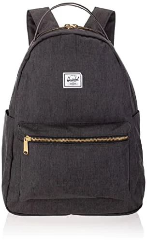 Backpacks for outdoor adventures-Herschel - Nova Backpack - Black Crosshatch - Mid-Volume 18.0L