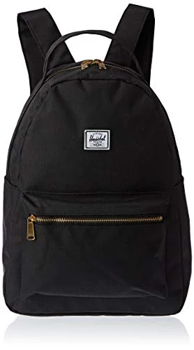 Backpacks with rain cover-Herschel - Nova Backpack - Black - Mid-Volume 18.0L