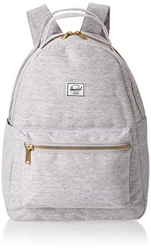 Backpacks for men-Herschel - Nova Backpack - Light Gray Crosshatch - Mid-Volume 18.0L